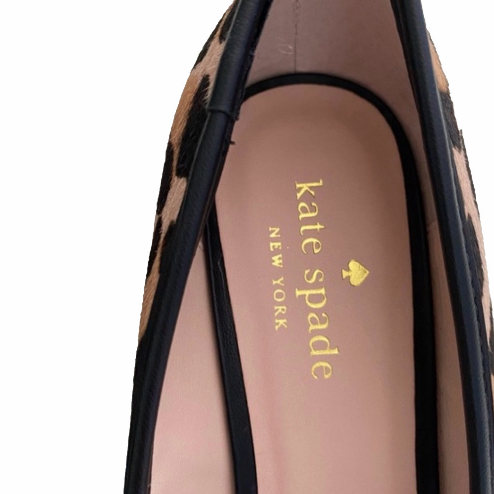 Kate Spade Kacey Calf Hair Leopard Wedges | EUC | Sz 7 - Picture 3 of 6